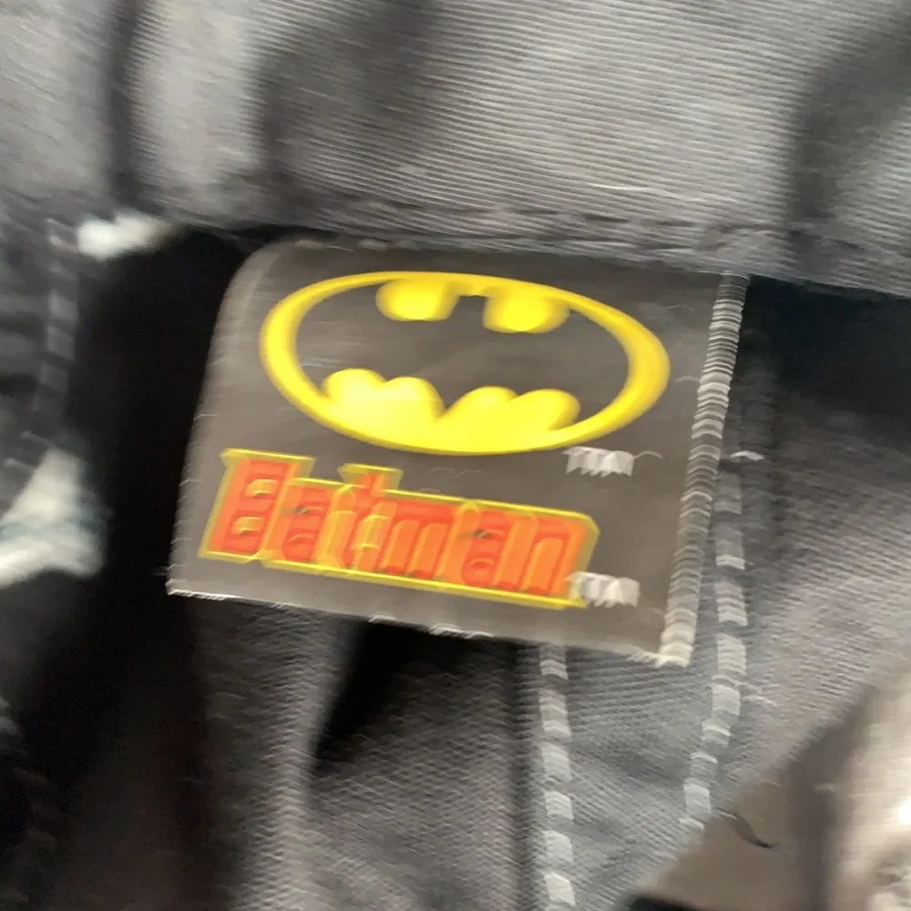 Vintage Y2K DC Comics Batman hat black baseball cap one size fits most boys